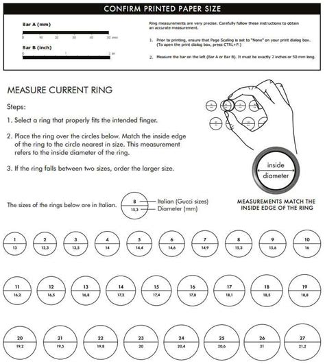 gucci silver band rings|Gucci ring size guide.